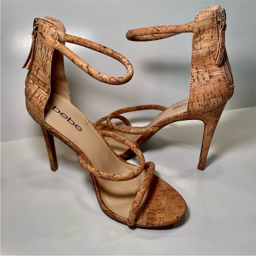 Bebe Cork Heels 9